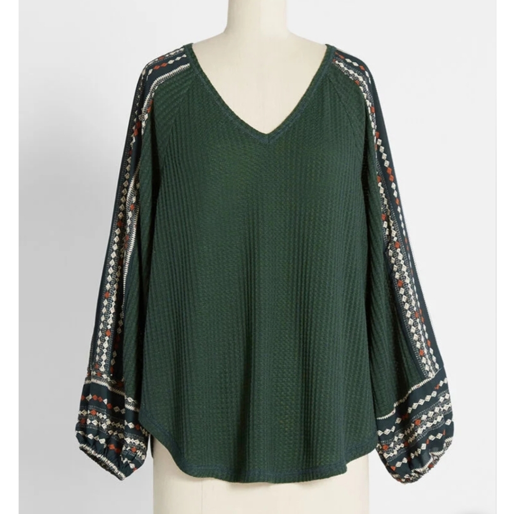 NWT Modcloth Blush and Billow Top